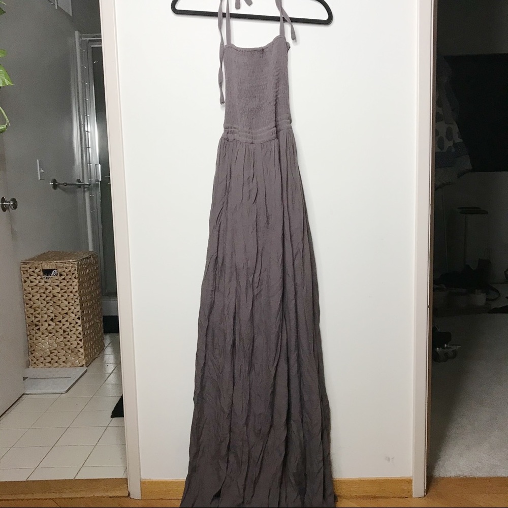 Strappy Toupe Boho Dress (New with Tags)